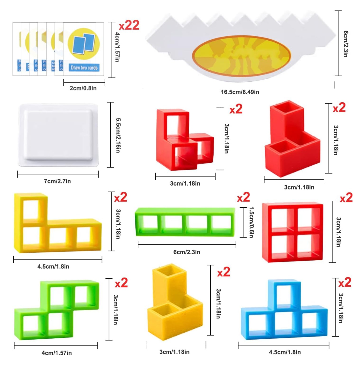 Miniatura 5 de Juego De Equilibrio De Torre Tetra